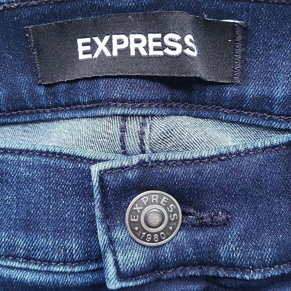 Express Stretch Plus Denim Perfect ankle legging, 4R - Picture 10 of 11